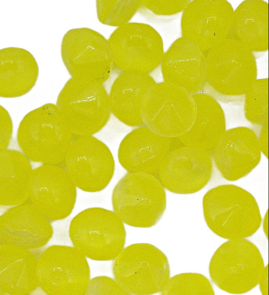 4.25mm (3189) (18ss) Yellow Moonstone Round Buff Top Doublet