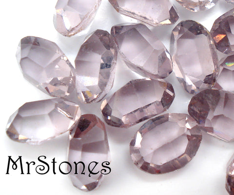 7x5mm (4100) Light Amethyst Unfoiled Oval Shape
