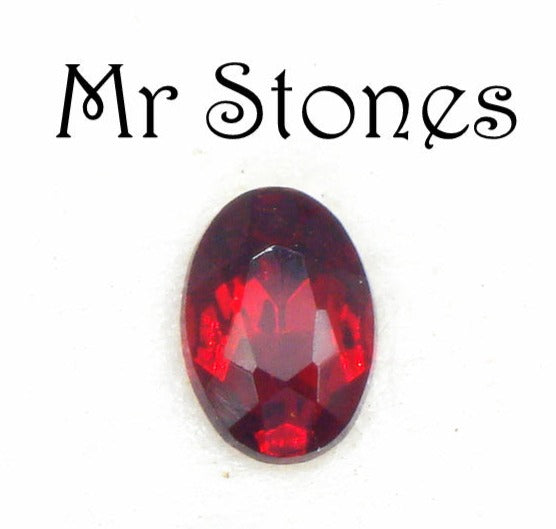 7x5mm (4130/2) TTC Siam Oval Shape Czech