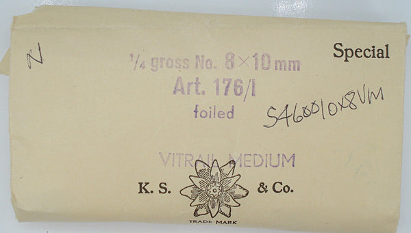 10x8mm (4600) Vitrail Medium KS Co. Swarovski Cushion Octagon As Is