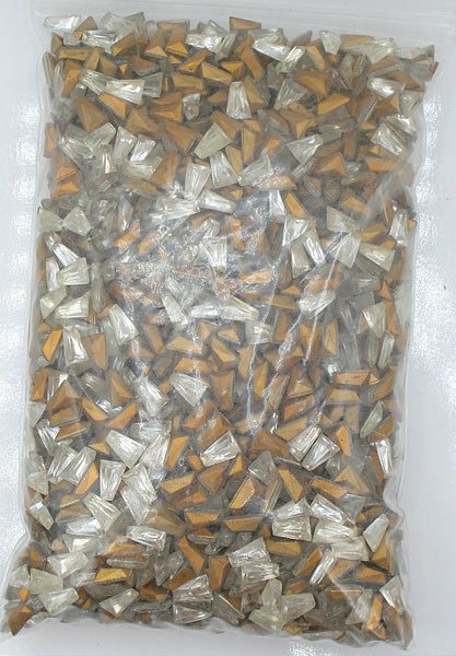 8.5x6x3mm (4700/2) #18 TTC Crystal Tapered Baguette Keystone 5pk/$1.00