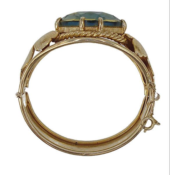 Sarah Coventry "Versailles" Hinged Statement Bracelet