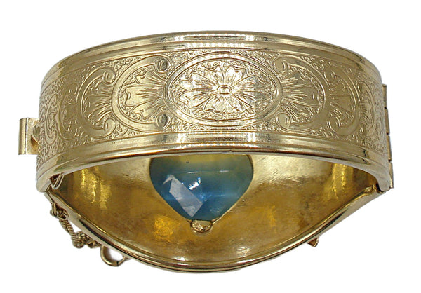 Sarah Coventry "Versailles" Hinged Statement Bracelet