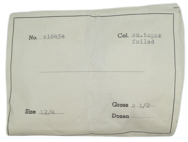 12x4x4.5mm (2195) Topaz Yellow Oval Cabochon High Dome with Spine