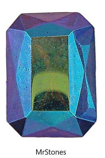 18x13mm (4626/2) TTC Smoked Topaz AB Cushion Octagon