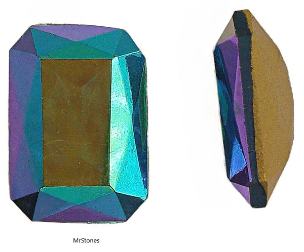 18x13 mm (4626/2) TTC Emerald AB Cushion Octagons