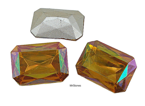 18x13 mm (4626/2) TTC Topaz AB Cushion Octagons