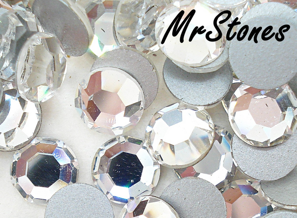5.2mm (2000) (24ss) Crystal Clear Swarovski Round Flatback