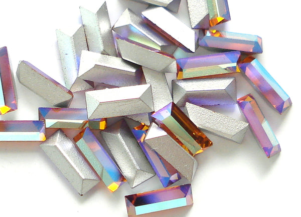 5x2mm (4500) Rose AB Baguette