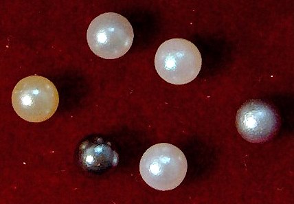 3mm Round Undrilled Imitation Pearls (24pk)
