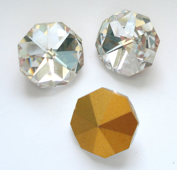 16mm (4667) Crystal Square Octagons