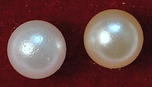 4.5mm Round Undrilled Imitation Pearls