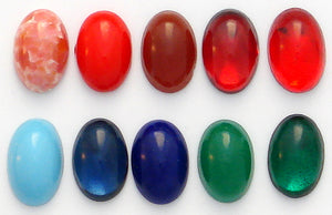 12x8mm (2195)  Oval Cabochons