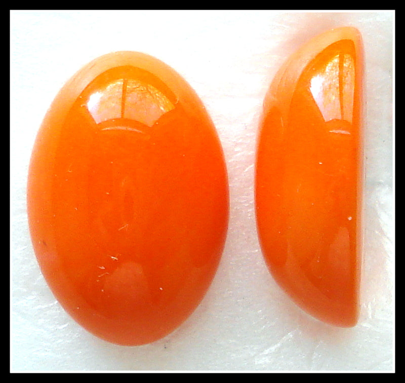 16X11MM (2195) TANGO CORAL OVAL CABS