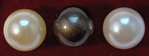 8mm Round Undrilled Imitation Pearls