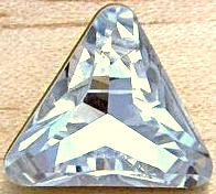 6mm (4722) Triangles in Crystal Color