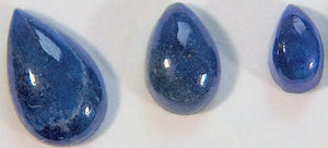 5x3mm Natural Lapis Lazuli Pear Shape Cabs