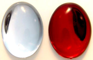 40x30mm Oval Cabochons (Acrylic)