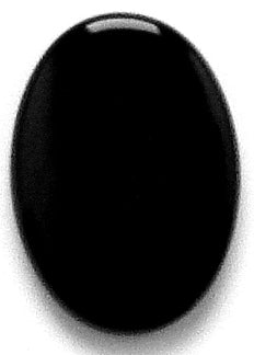 14x10mm Black Onyx Buff-top Ovals