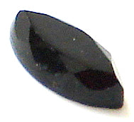 6x3mm Natural Black Onyx Rosecut Marquises