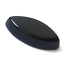 8x4mm Natural Black Onyx Buff-top Marquises