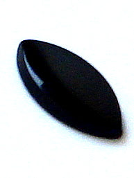 12x6mm Natural Black Onyx Buff-top Marquises