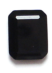 12x10mm Black Onyx Flat-top Cushion Octagons