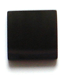 10mm Black Onyx Flat-top Square