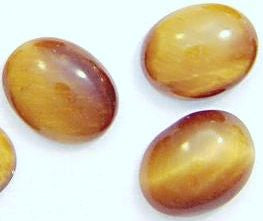 9x7mm Oval Cab Natural Tiger's Eye