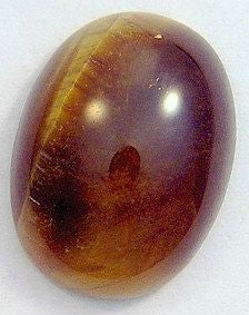 16x12mm Oval Cab Natural Tiger's Eye