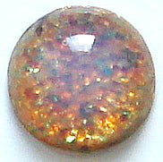 21mm (1684) Fire Opal Round Cabochon #1