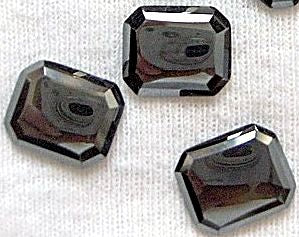 12x10mm Hematite Rose Cut Cushion Octagons