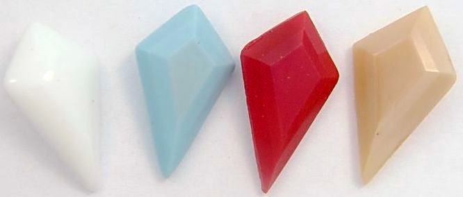 18x11mm Pointed Back Kite Shapes