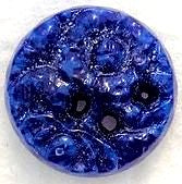 11mm Glass Rounds in  Lapis Blue Color