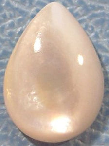 14x10mm Pear Shape White Mother of Pearl