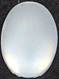 8x6mm Oval Cabochons (Acrylic) Crystal Matte