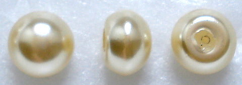 12mm Round Button Top Imitation Pearl