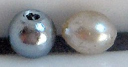 3mm Round Fully Drilled Imitation Pearls
