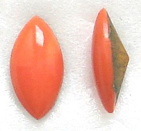 12x6mm Marquise Buff Top Doublets