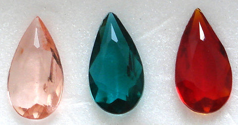 15x8mm (4320/2) Pendaloques (unfoiled)