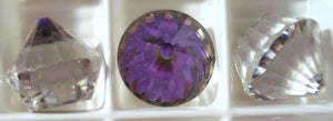 12mm Cup Cake Shape Specialty Heliotrope Stones