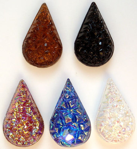 13x7.8mm Nugget Top Pear Shapes