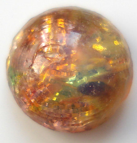 7.0MM Glass Round Fire Opal Cabochons