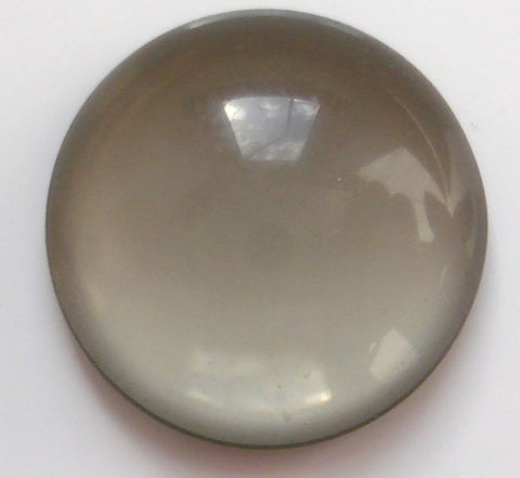 13mm (2194) ROUND CABOCHONS BLACK DIAMOND (Unfoiled)