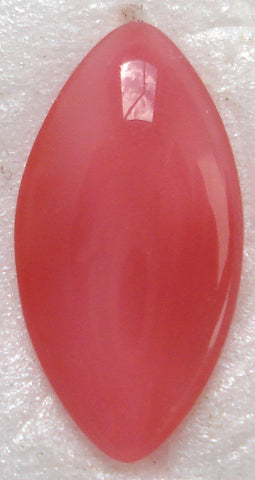 18x9MM MARQUISE PINK MOONSTONE BUFF TOP DOUB.