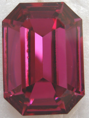 18X13mm (4600) FUCHSIA CUSHION OCTAGONS