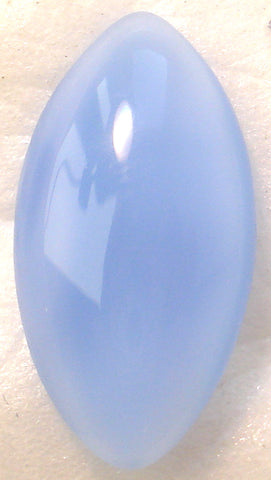 18X9MM MARQ. GLASS BLUE MNSTN BUFF TOP DOUBLETS