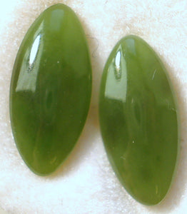 15X7MM NEPHRITE JADE MARQUISE CABOCHONS