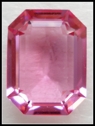 20X15MM (4610) STEP CUT UNF. ROSE CUSHION OCTAGONS