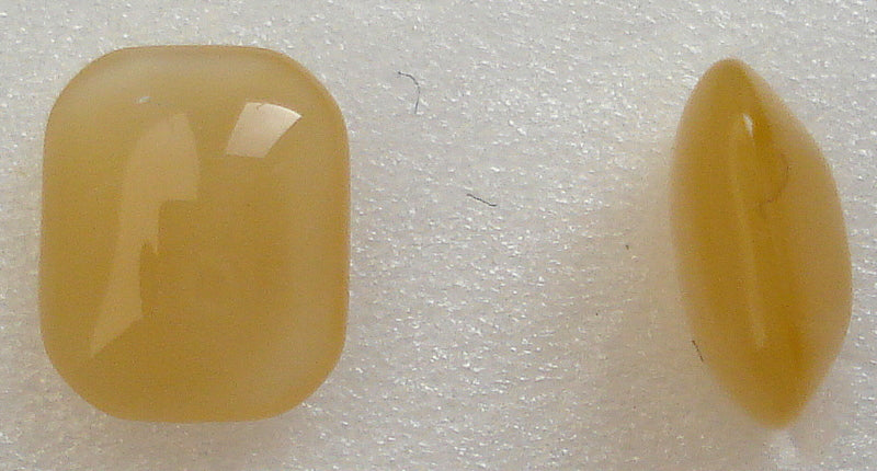 8X6.5MM BEIGE MOONSTONE CUSHION OCTAGON BTD